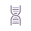 Genetic testing icon