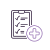 Disease monitoring icon 